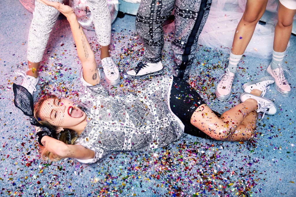 Miley Cyrus For Converse Collaboration