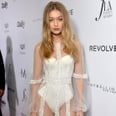 Gigi Hadid's Naked Dress Is So Romantic, It's Fit For the White Swan