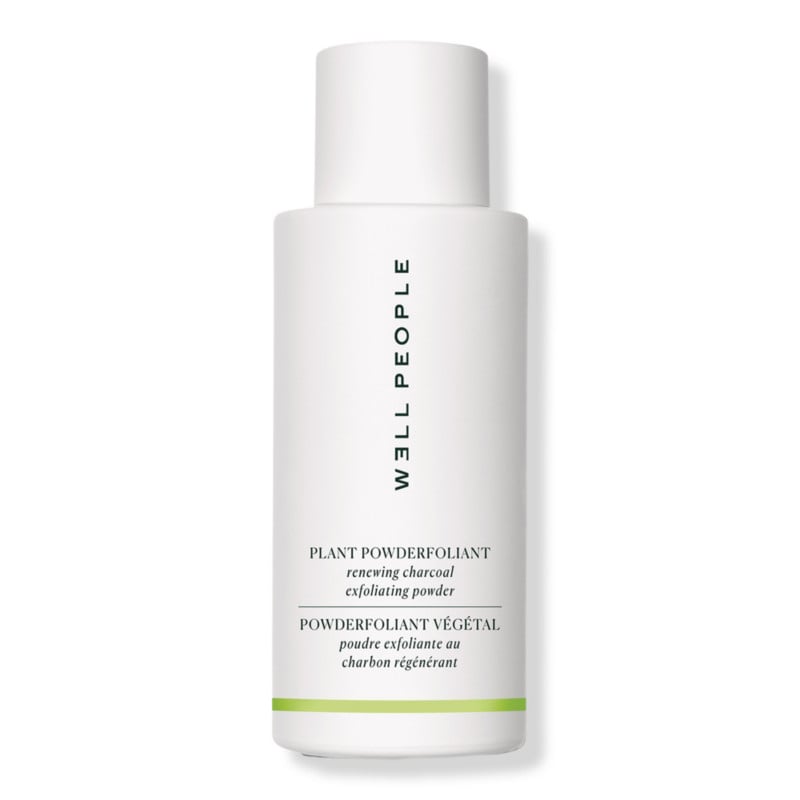 For Gentle Exfoliation: W3LL PEOPLE Plant Powderfoliant Renewing Charcoal Exfoliating Powder