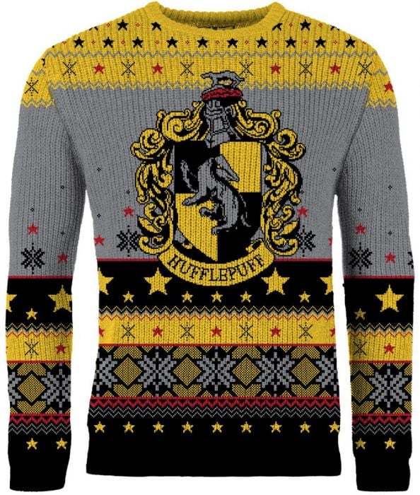 Harry Potter: Hufflepuff Knitted Christmas Sweater