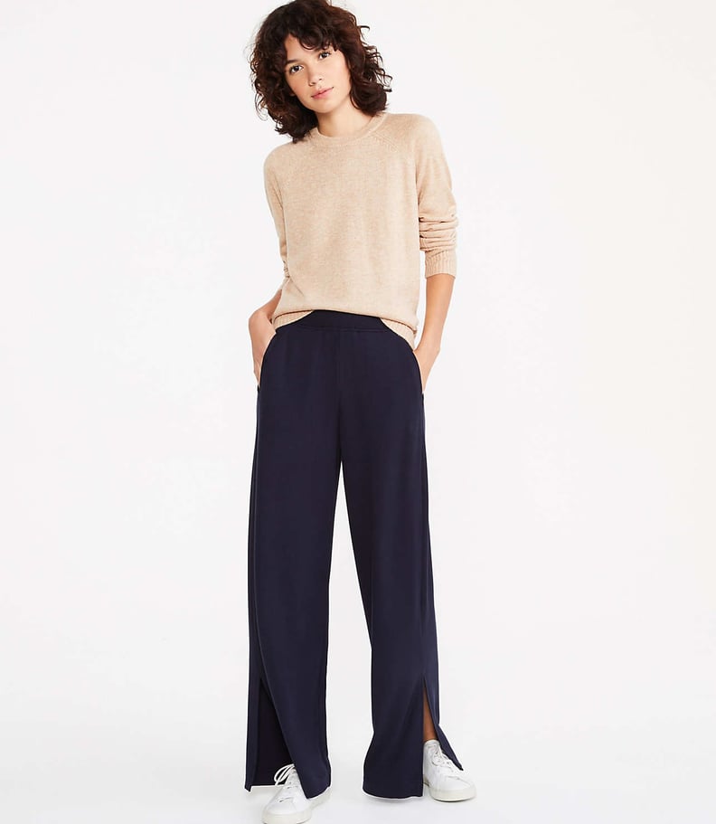 Lou & Grey Signaturesoft Plush Wide Leg Pants