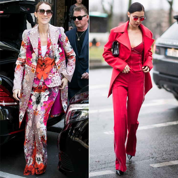 Celine's Bella Hadid Retro Suit Moment