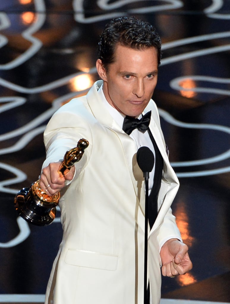 Matthew McConaughey at the Oscars 2014