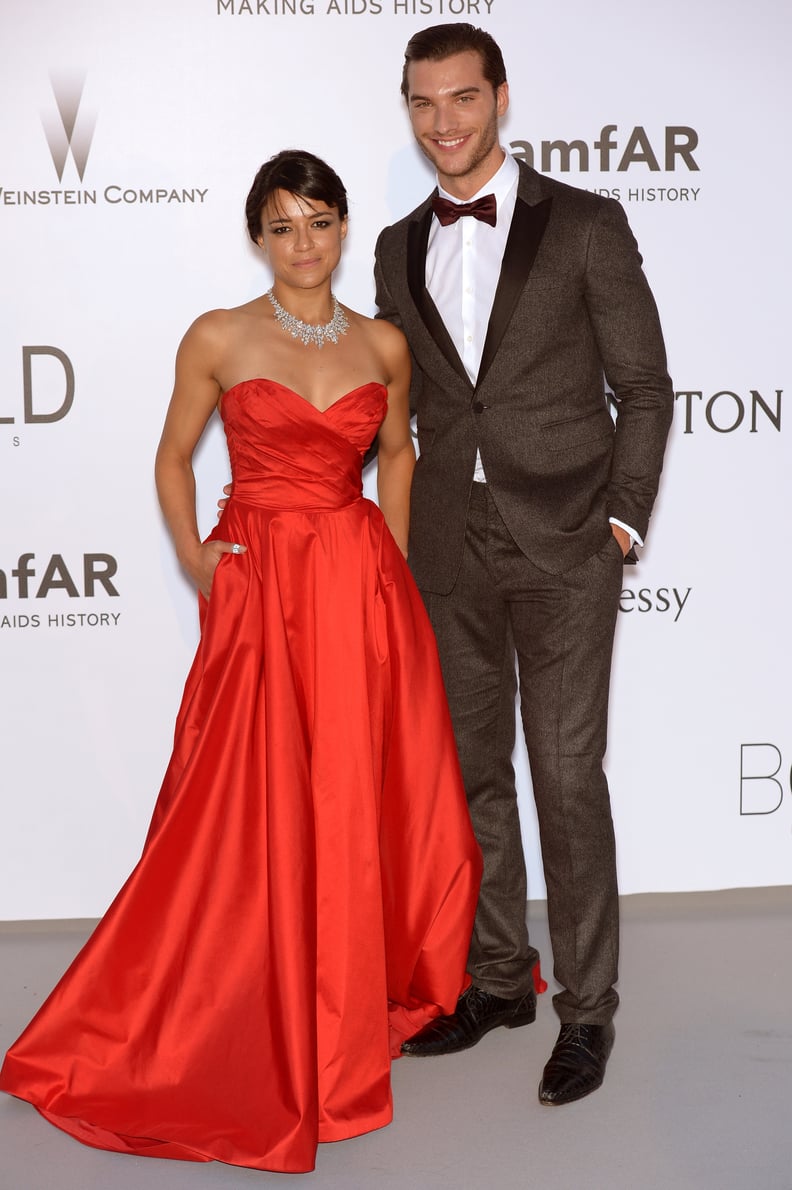 Michelle Rodriguez and Aurélien Muller