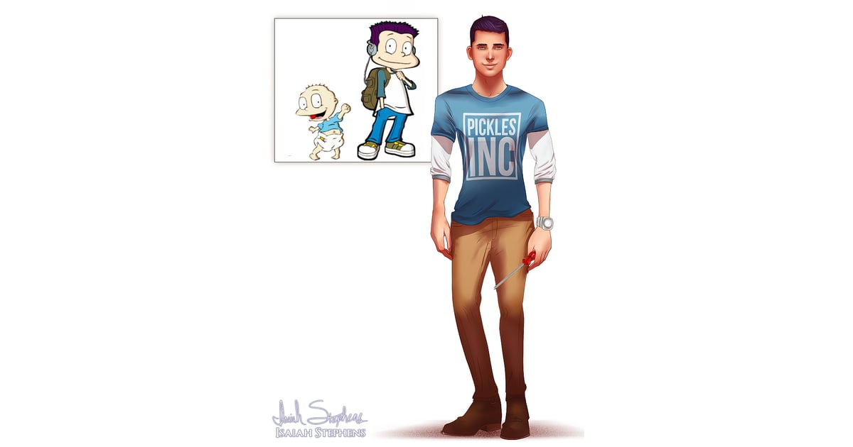 Tommy From Rugrats 90s Cartoon Characters As Adults Fan Art