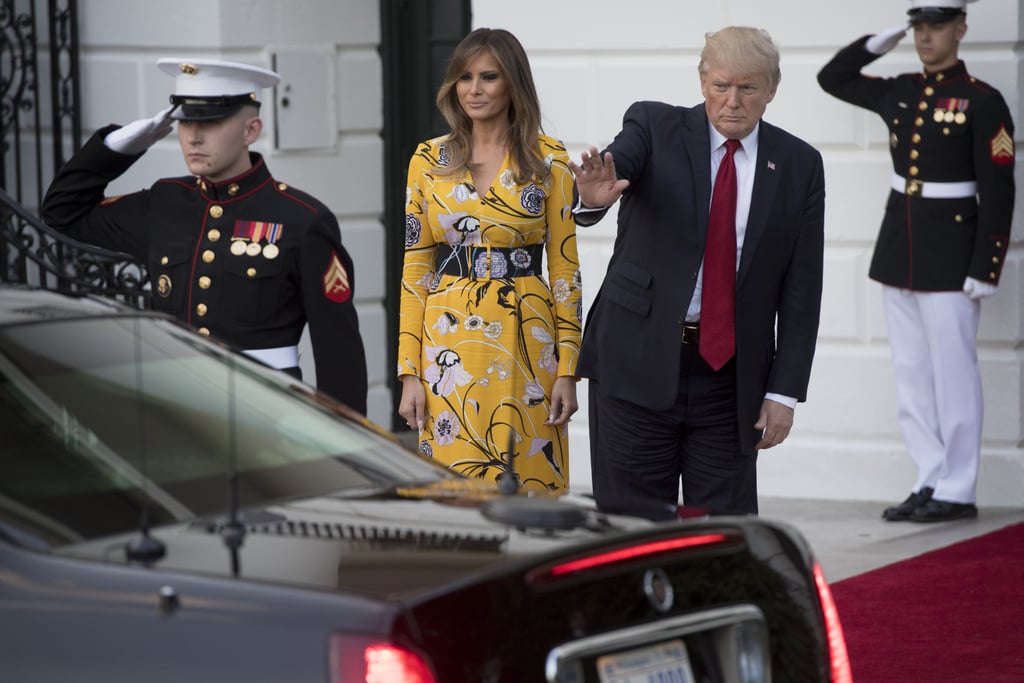 Melania Trump Chose a $2,160 Emilio Pucci Gown