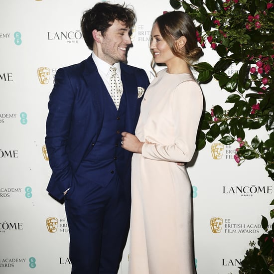 Sam Claflin and Laura Haddock at BAFTA Party 2016