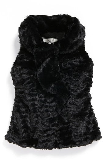 Widgeon Ruffled Faux Fur Vest