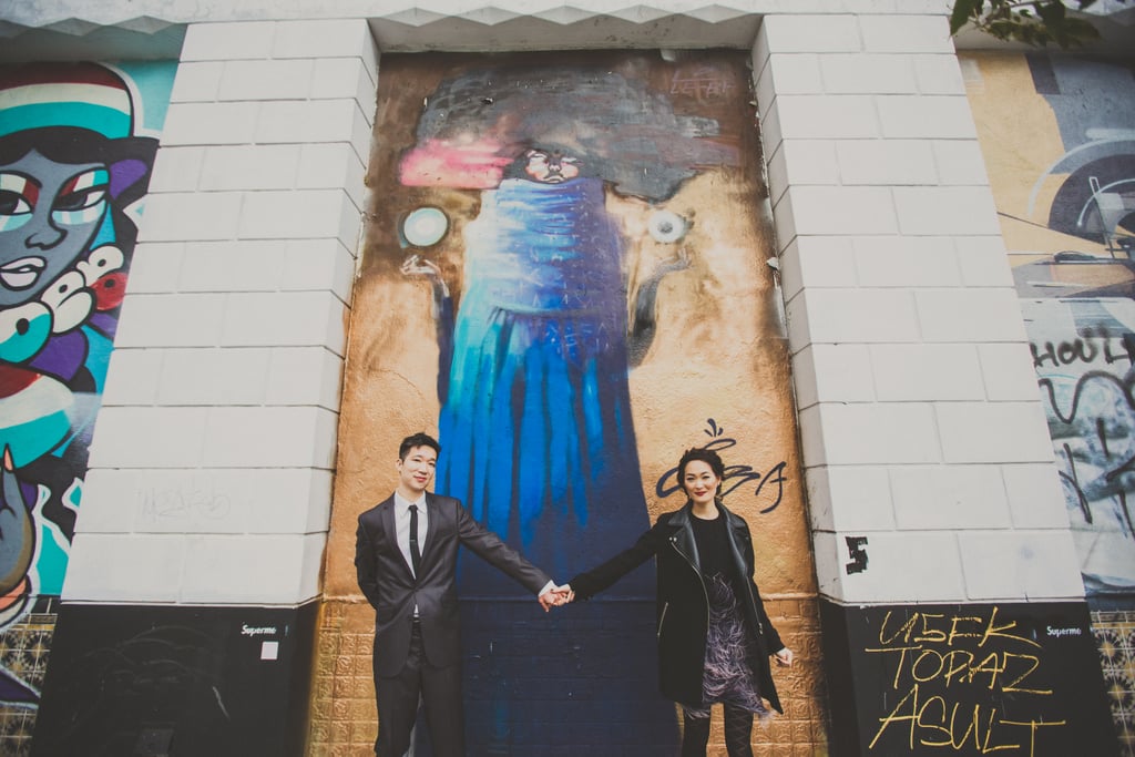 Los Angeles Arts District Engagement Photos