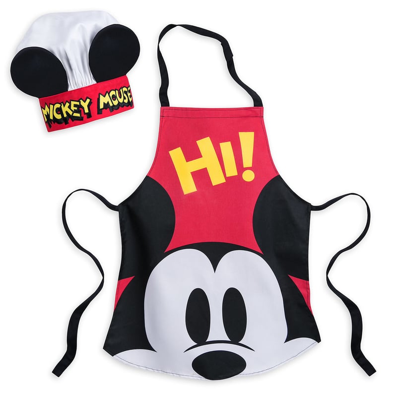 Mickey Mouse Apron and Hat Set For Kids