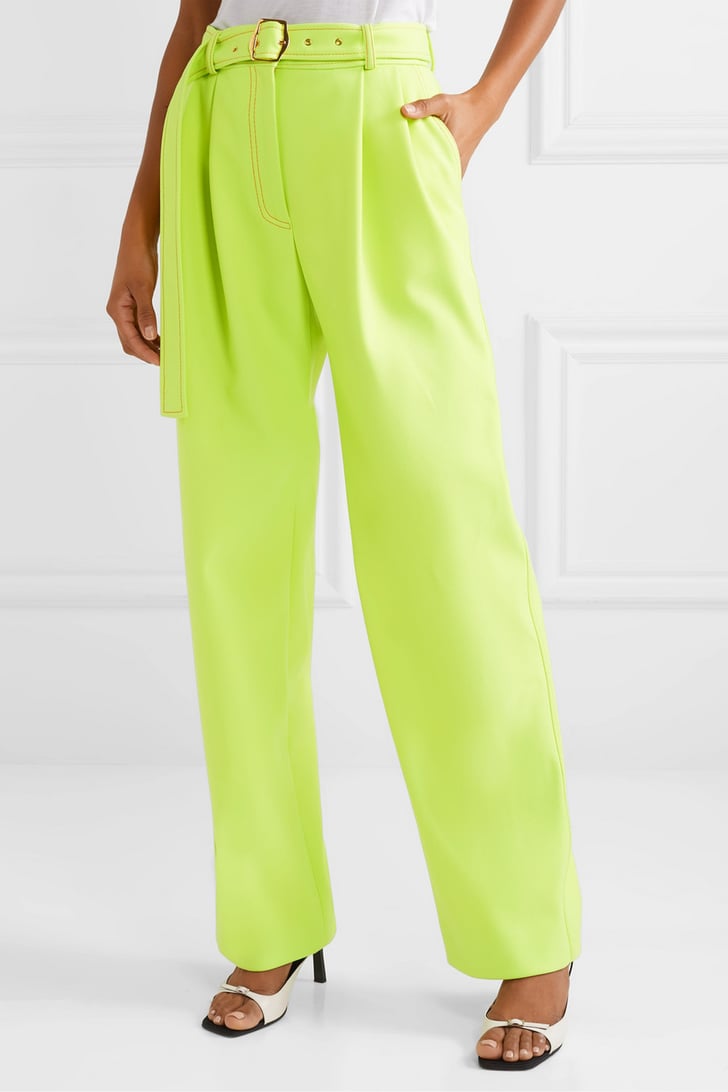 Sies Marjan Blanche belted pleated twill wide-leg pants | The Best Fall ...