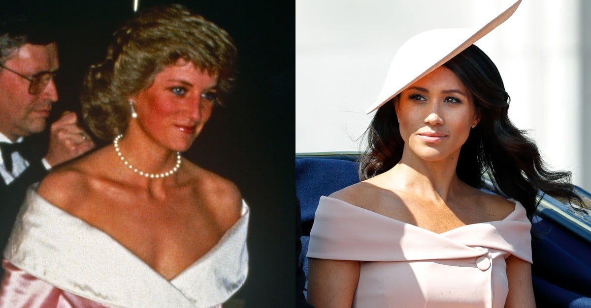 Meghan Markle and Princess Diana Pink Dresses | PS Fashion