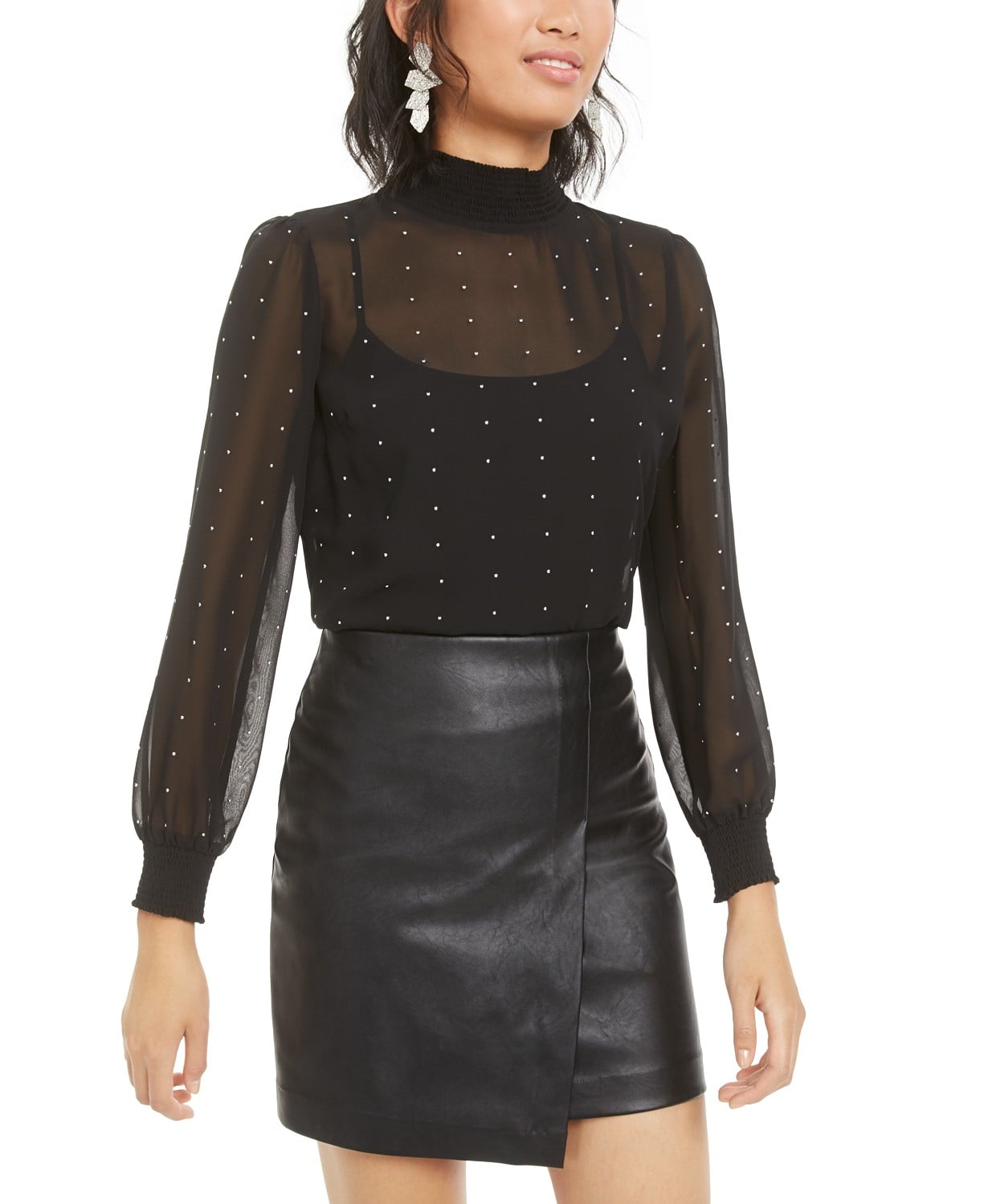 Half sheer top clearance