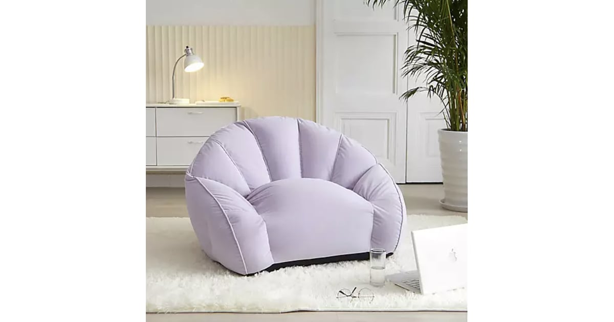 Urban shop velvet channel stitch saucer chair deals