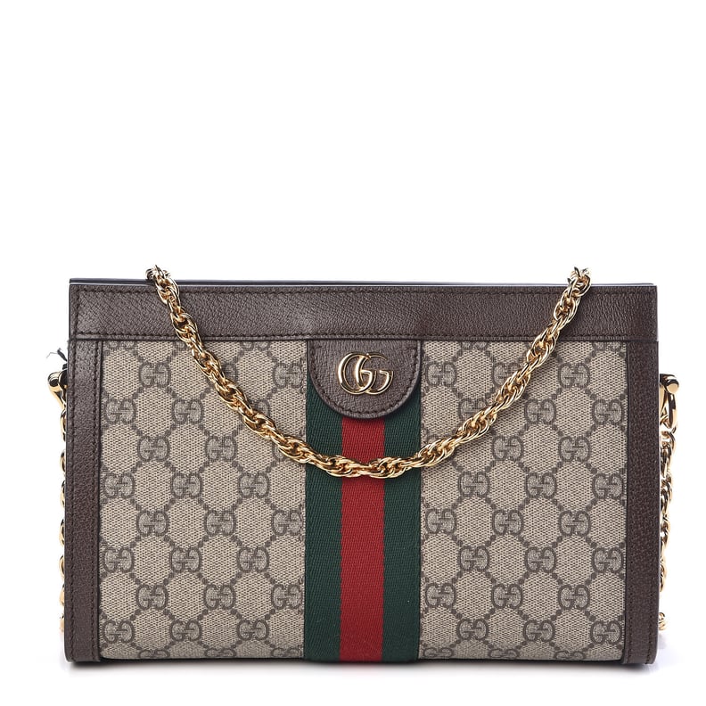 Gucci GG Supreme Monogram Small Ophidia Shoulder Bag