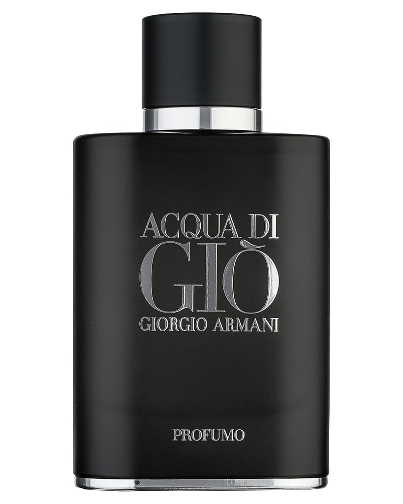The scent: Giorgio Armani Acqua di Giò Profumo Eau de Parfum ($150)

The notes: Bergamot, geranium, sage, rosemary, patchouli, and incense.