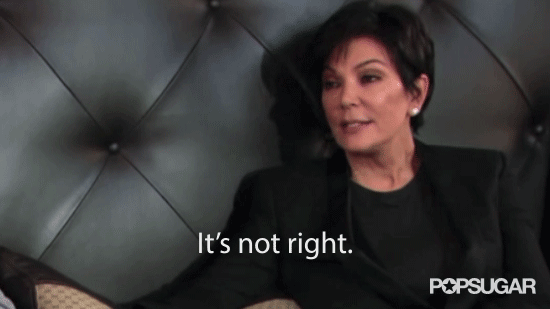 And Kris is pissed about the "betrayal."
