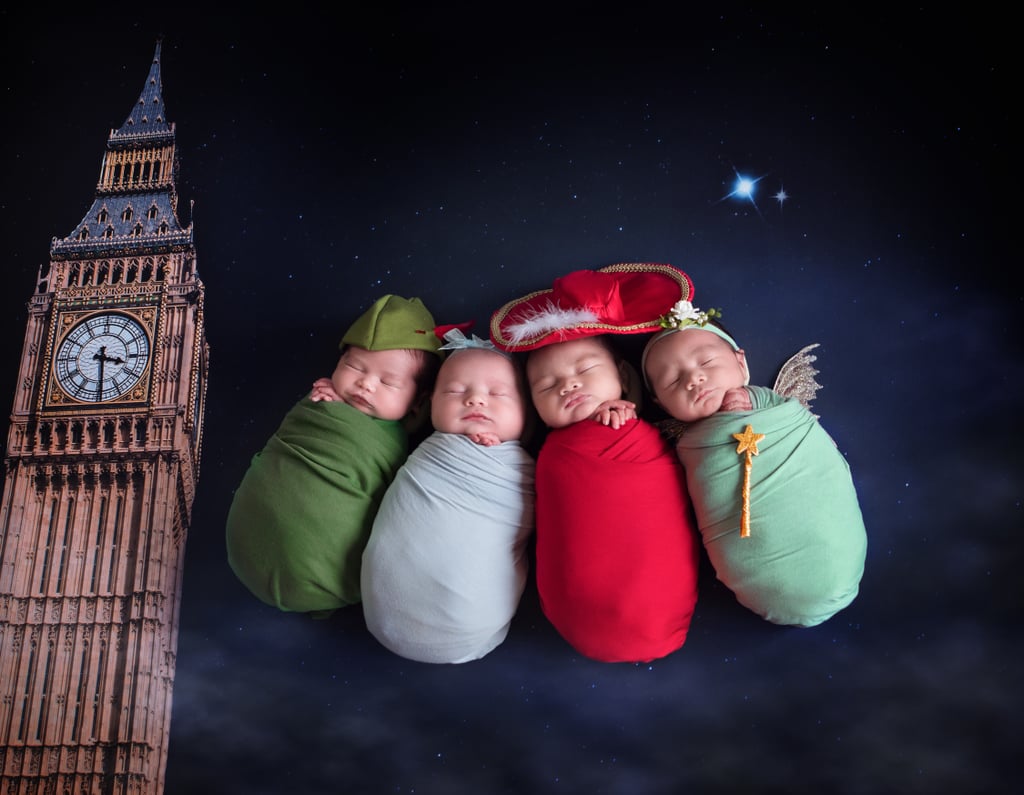 Peter Pan Newborn Photo Shoot