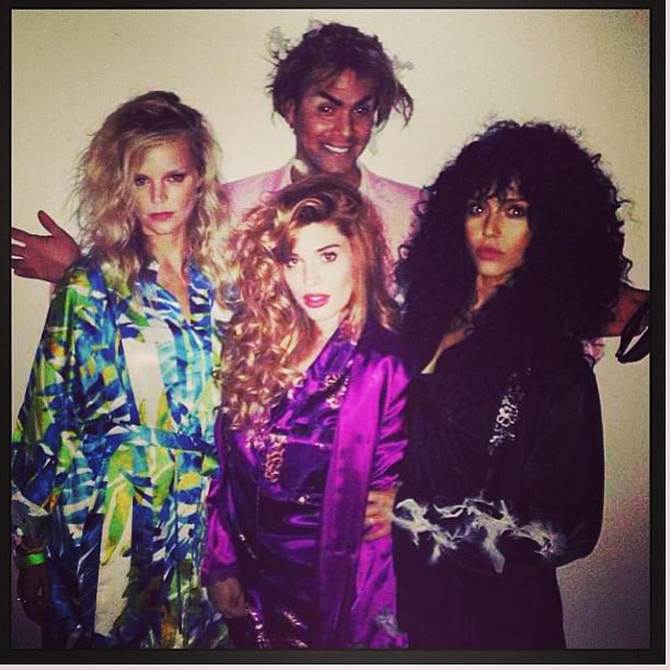 Jessica Alba channeled Cher's character from The Witches of Eastwick.
Source: Instagram user jessicaalba