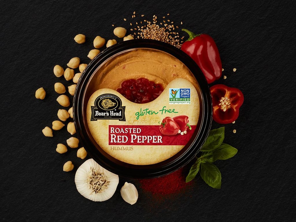 Boar's Head Roasted Red Pepper Hummus