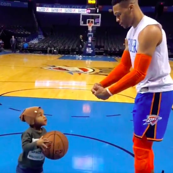 Russell Westbrook Warming Up With Son January 2019 Video