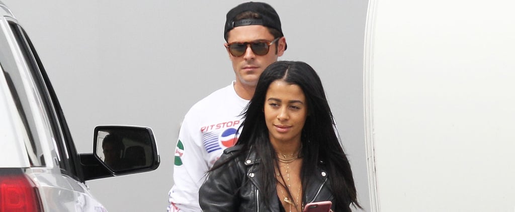 Zac Efron and Sami Miro on Neighbors 2 Set Pictures