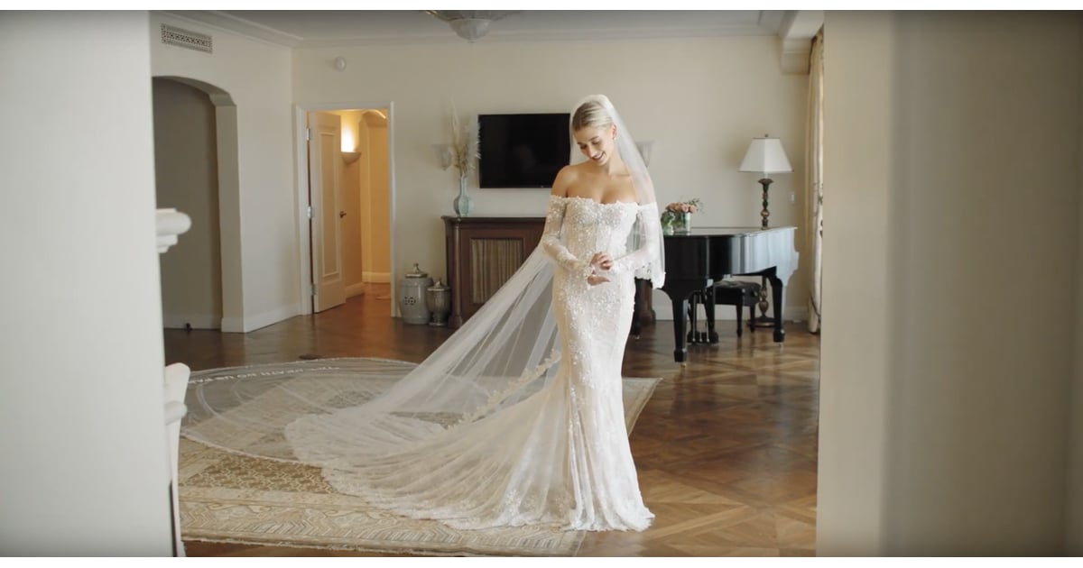 Watch Hailey Baldwin's Final Wedding Dress Fitting Video | POPSUGAR ...