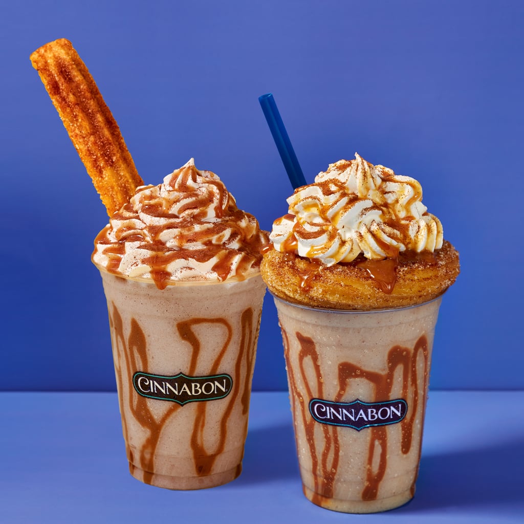 Cinnabon's Frozen Churro Chillatta Drink Photos POPSUGAR Food