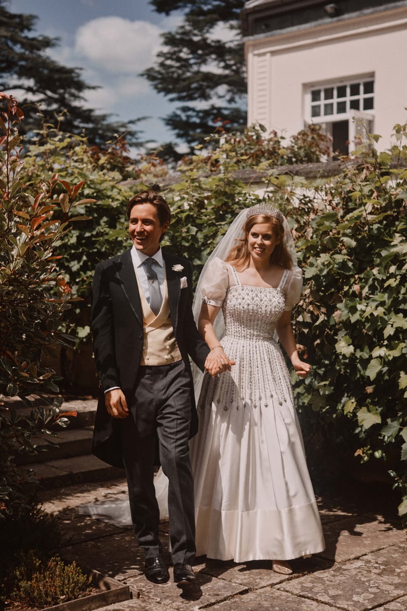 Princess Beatrice's Wedding Dress and Tiara