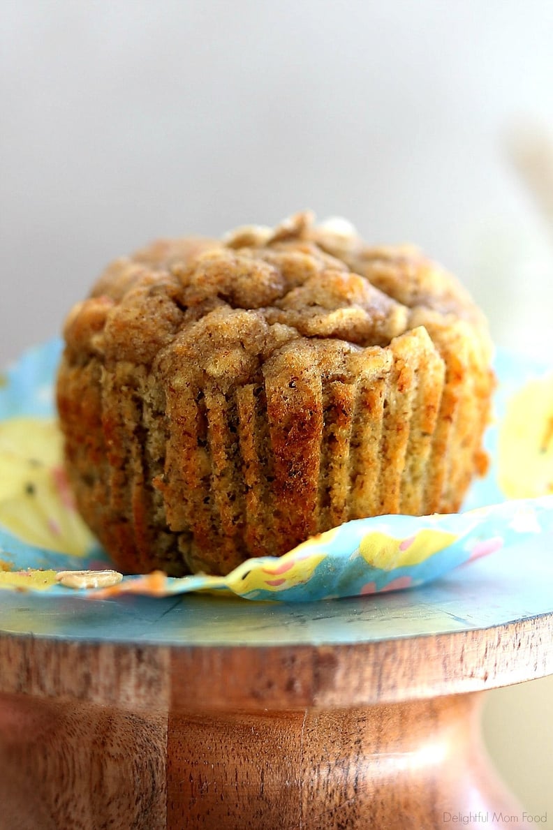 Healthy School Lunch Ideas: Carrot Avocado Muffin