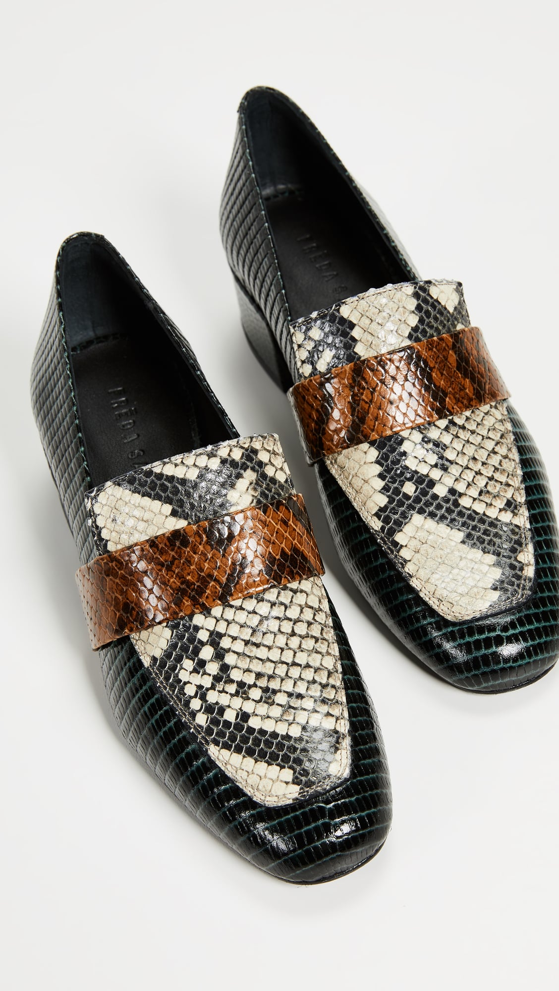 Freda Salvador Rock Mid Heel Loafer 