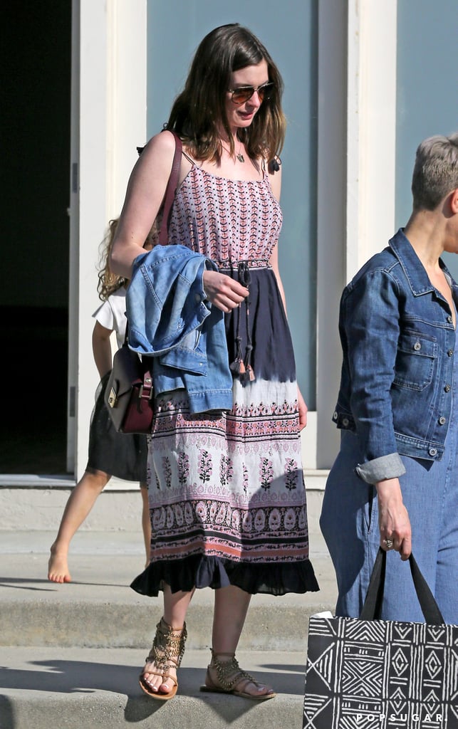 Anne Hathaway After Giving Birth to Baby Jonathan May 2016