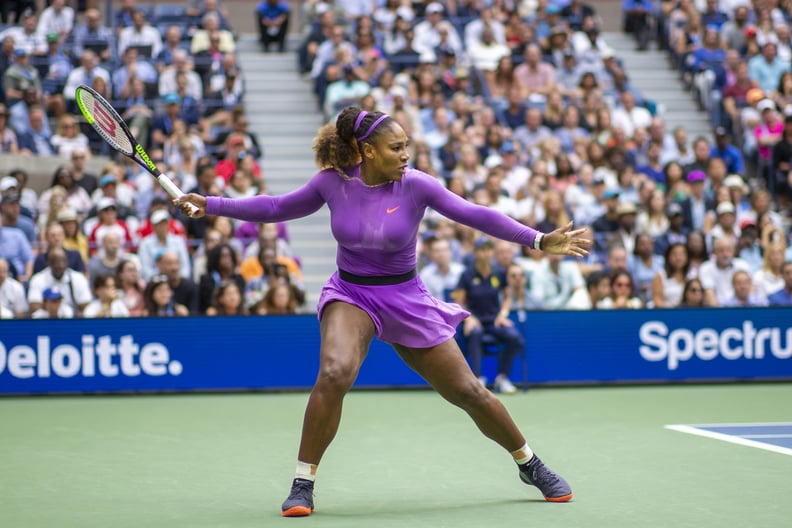 Serena Williams's Long-Sleeved Purple Dress Is a Piece We Want in Our Closets