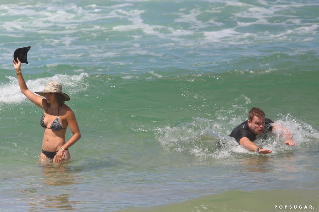 Chris Hemsworth and Matt Damon Australia Pictures April 2018