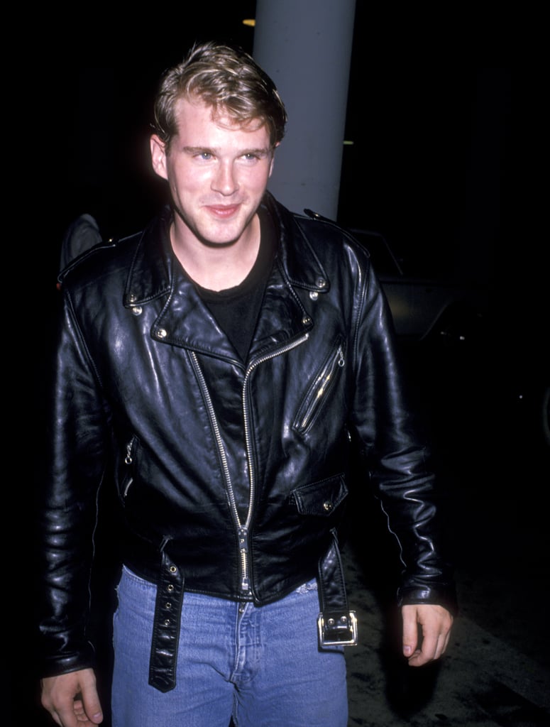 Cary Elwes at a Party Hosted by Mickey Rourke in 1989