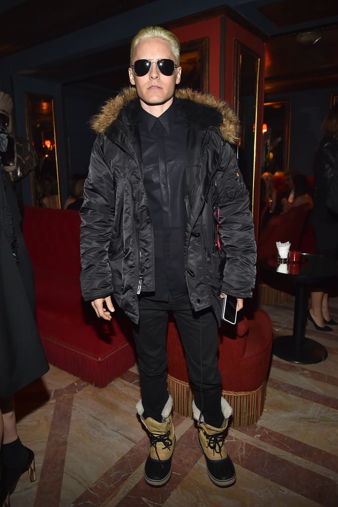 Jared Leto and Kim Kardashian at Paris Fashion Week Pictures