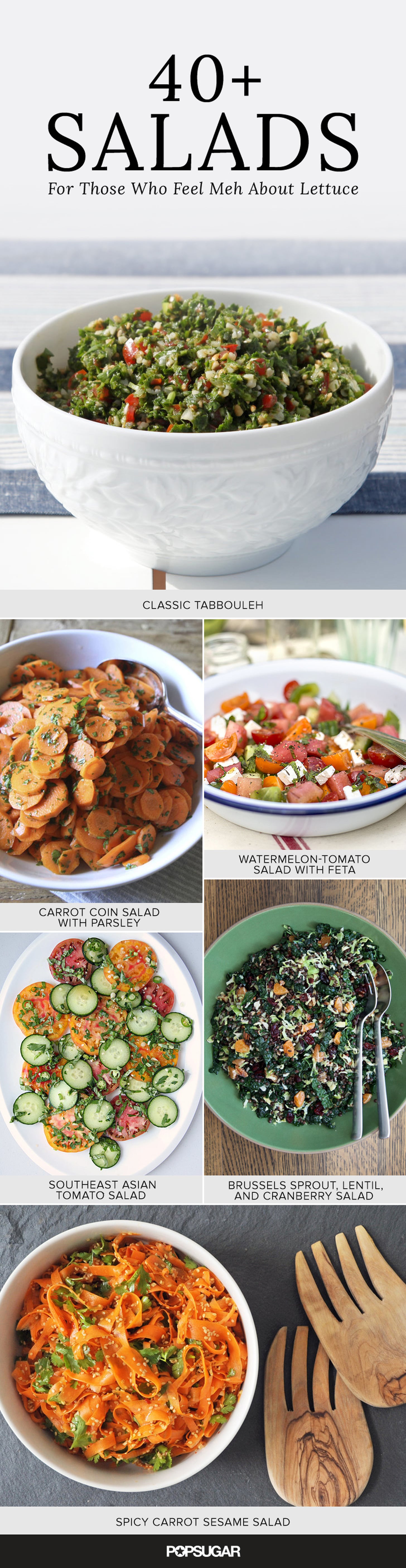 Salad Recipes That Don't Use Lettuce | POPSUGAR Food