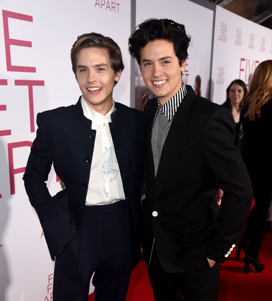 Cole and Dylan Sprouse at Five Feet Apart Premiere