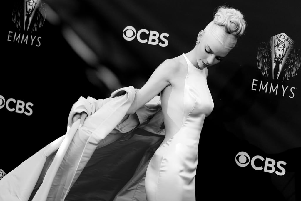Anya Taylor-Joy Wears Golden Dior Dress at 2021 Emmys
