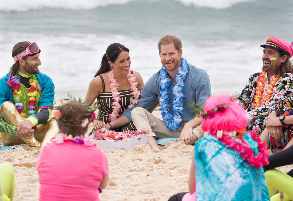 Prince Harry Talking Mental Health on Bondi Beach