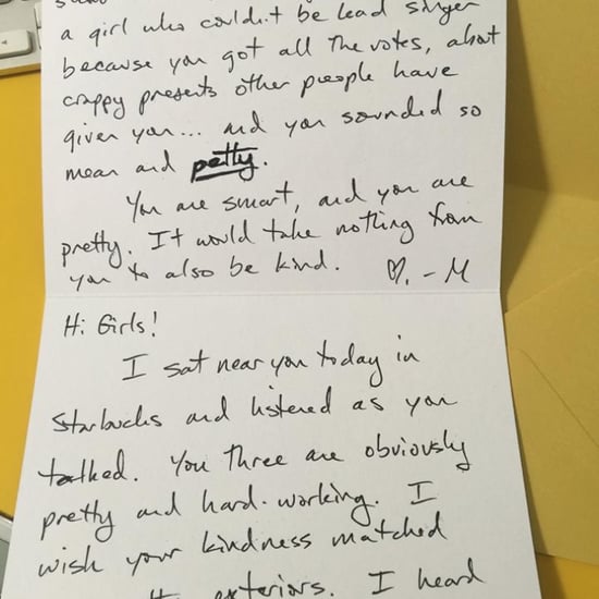 Mom Writes Note to Mean Girls in Starbucks