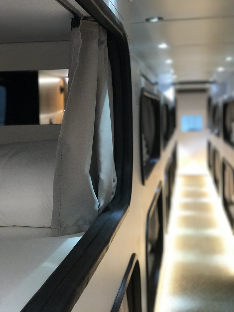 Cabin Bus From LA to San Francisco