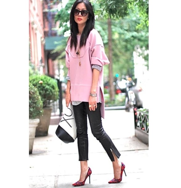 We're not sure exactly what piece Marissa was referring to when she grammed this photo with the caption "when my worlds collide. Pink w/ @marissawebbnyc XO w/ @bananarepublic #ootd #nyc #xomarissa," but we'd be happy if any part of her outfit were shoppable at Banana Republic.
Source: Instagram user marissawebb