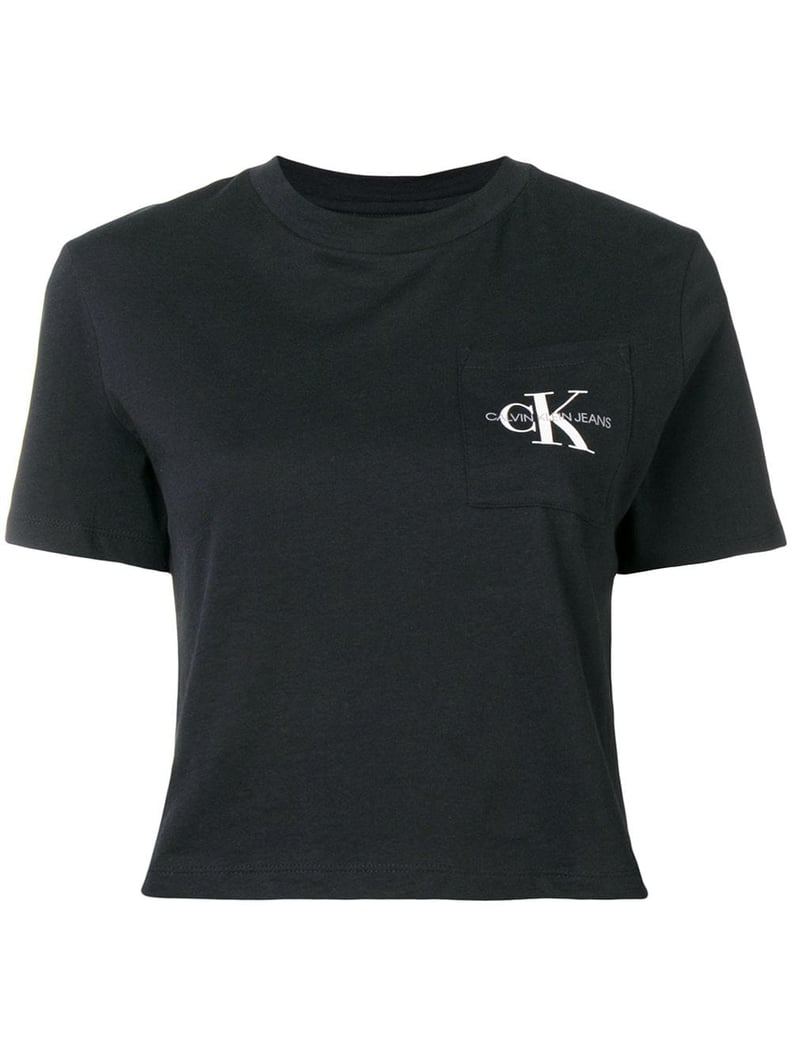 Calvin Klein Jeans Cropped Logo T-Shirt