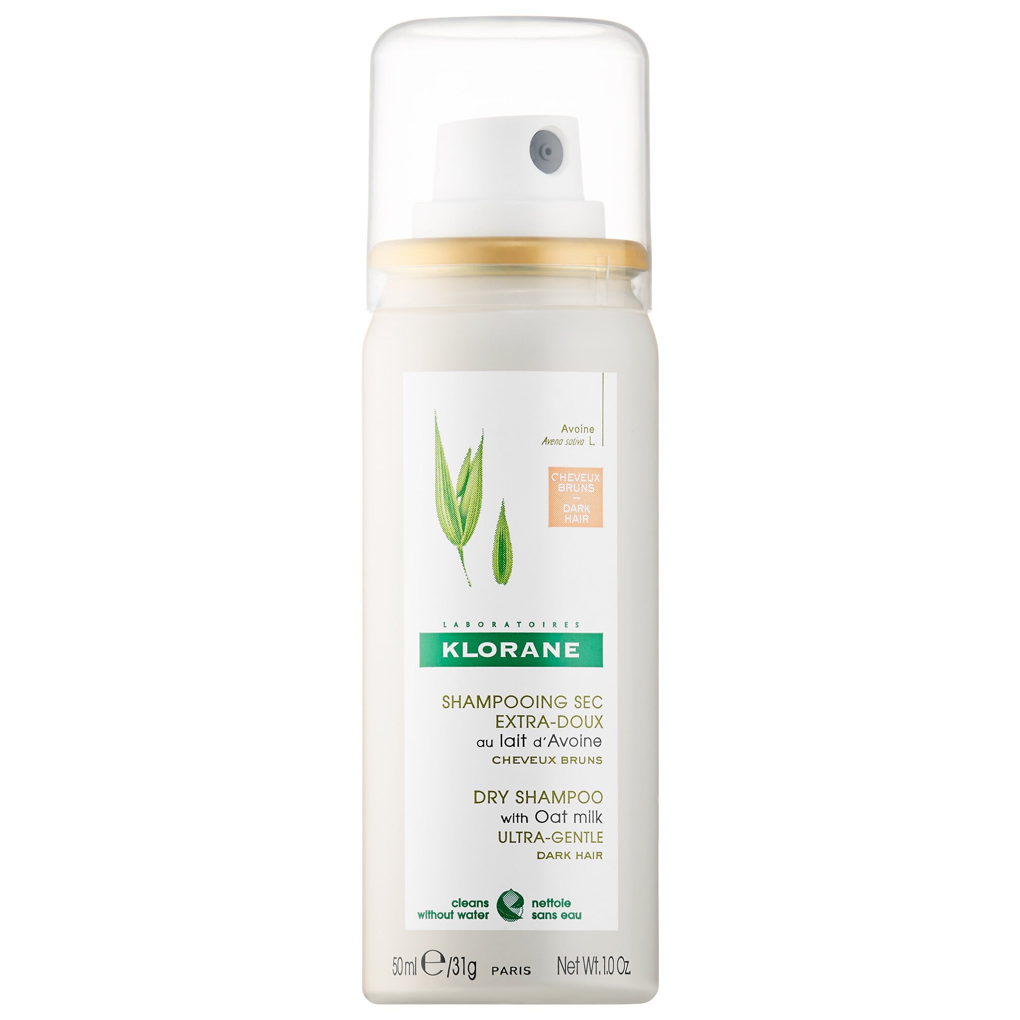 Klorane Dry Shampoo with Oat Milk for Dark Hair – Pro Beauty