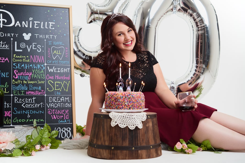 30th Birthday Cake Smash Photo Shoot
