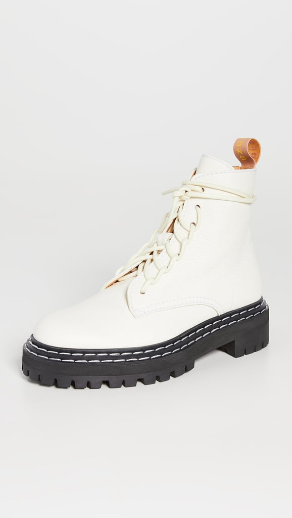 Proenza Schouler Lug Sole Combat Boots