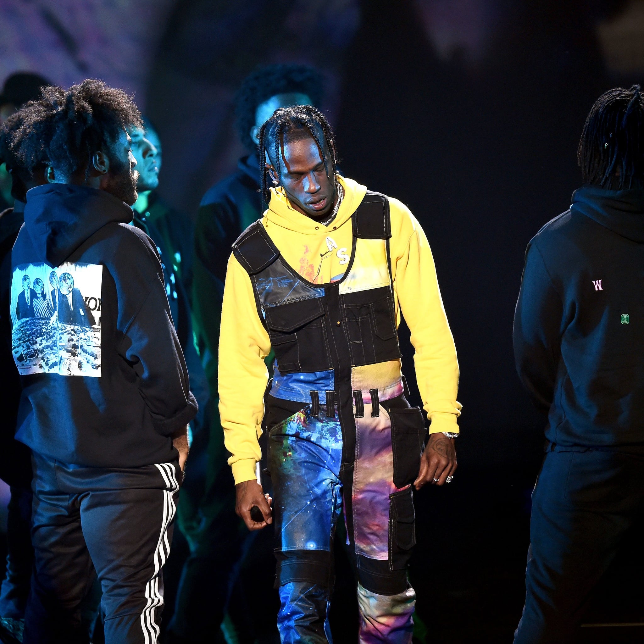 Travis Scotts 2018 Mtv Vmas Performance Video Popsugar Entertainment