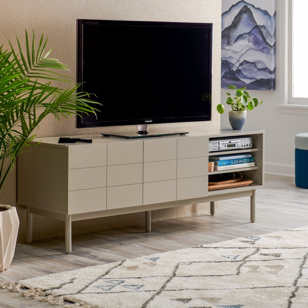 MoDRN Scandinavian Link Two-Door Media Cabinet