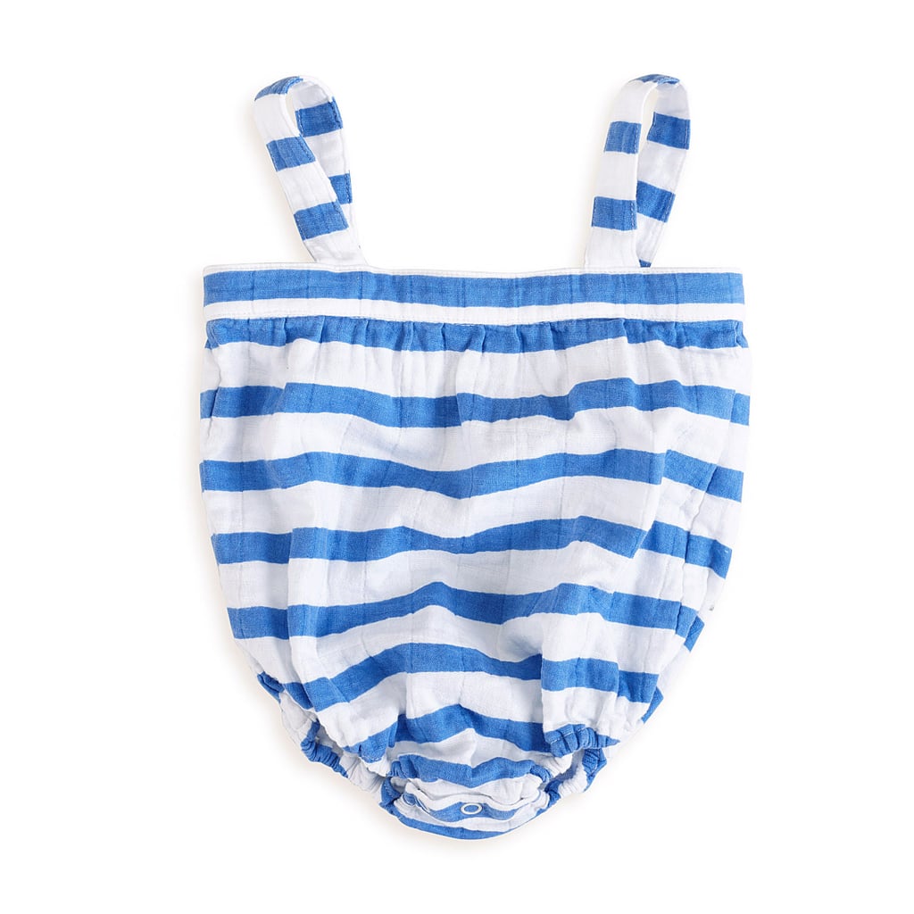 Aden + Anais Ultramarine Blazer Stripe Romper ($25)